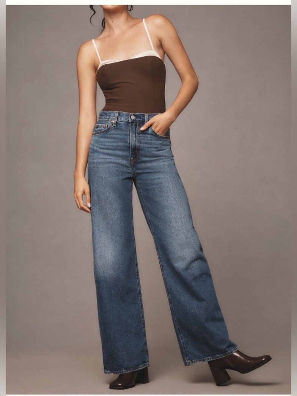 Levi's Ribcage High—Rise Wide Leg Jeans 29x32